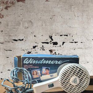 Vintage Windmere Curly Top Diffuser Hair Dryer IN ORIGINAL BOX